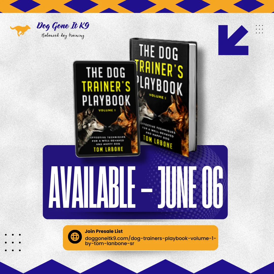 Dog Trainer's Paybook Volume 1 by Tome LanBone Sr - Available June 06