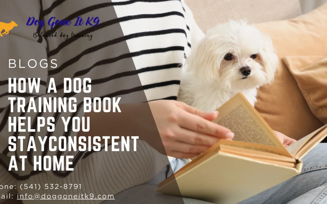 How a Dog Training Book Helps You Stay Consistent at Home